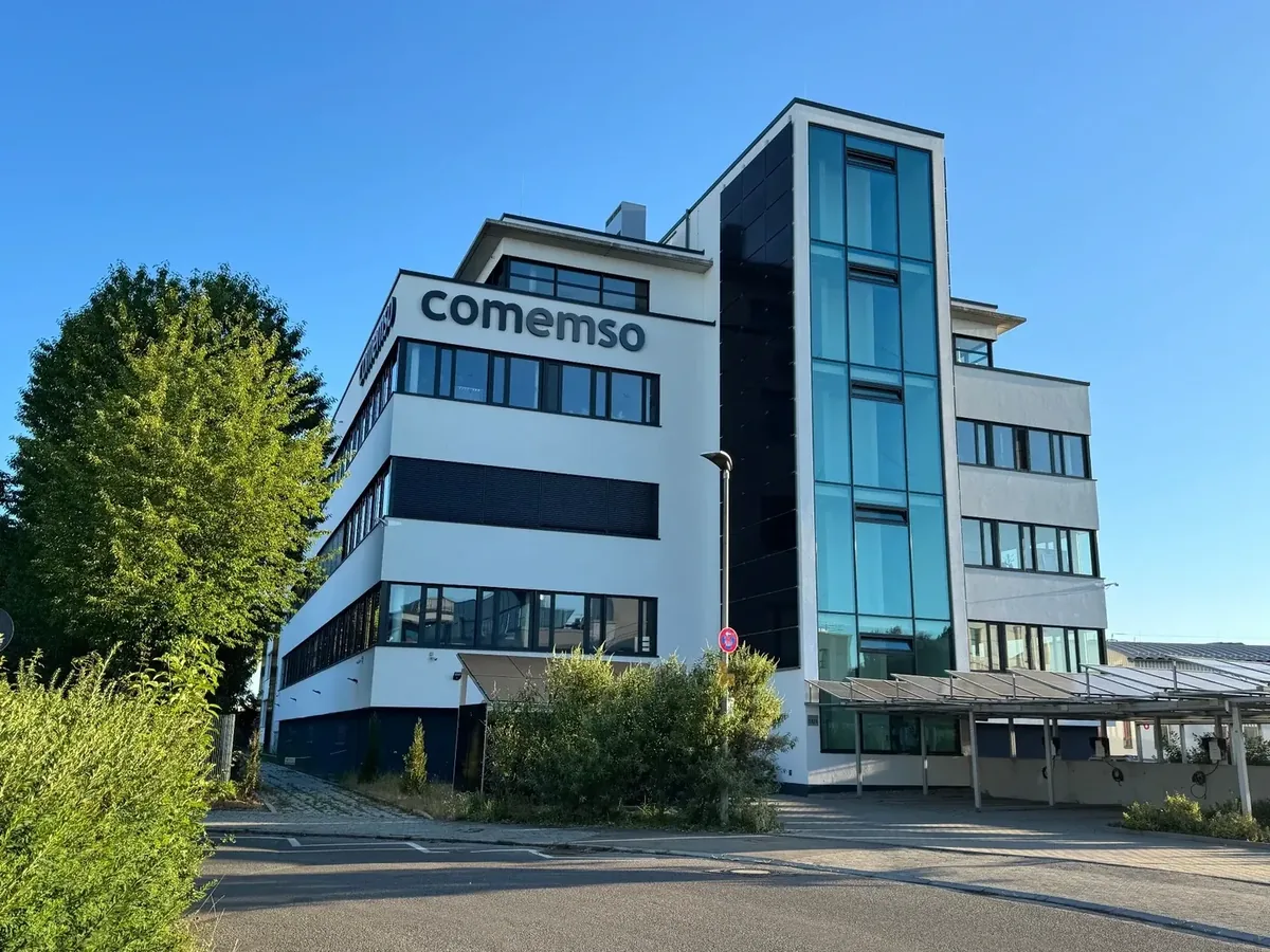 comemso headquarters and research and development building in Ostfildern, Germany