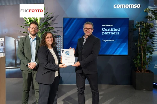 comemso und EMC-FORTO Sp. z o.o. beim Training für zertifizierte Partner 2026