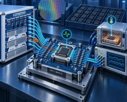 Battery monitoring semiconductor development