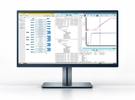 comframe-Benutzeroberfläche auf einem Monitor