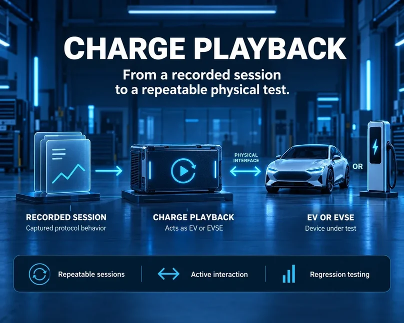Unterschied zwischen Offline-Wiedergabe und aktivem Charge Playback an der physischen Ladeschnittstelle