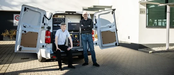 Czech Metrology Institute with the mobile calibration system