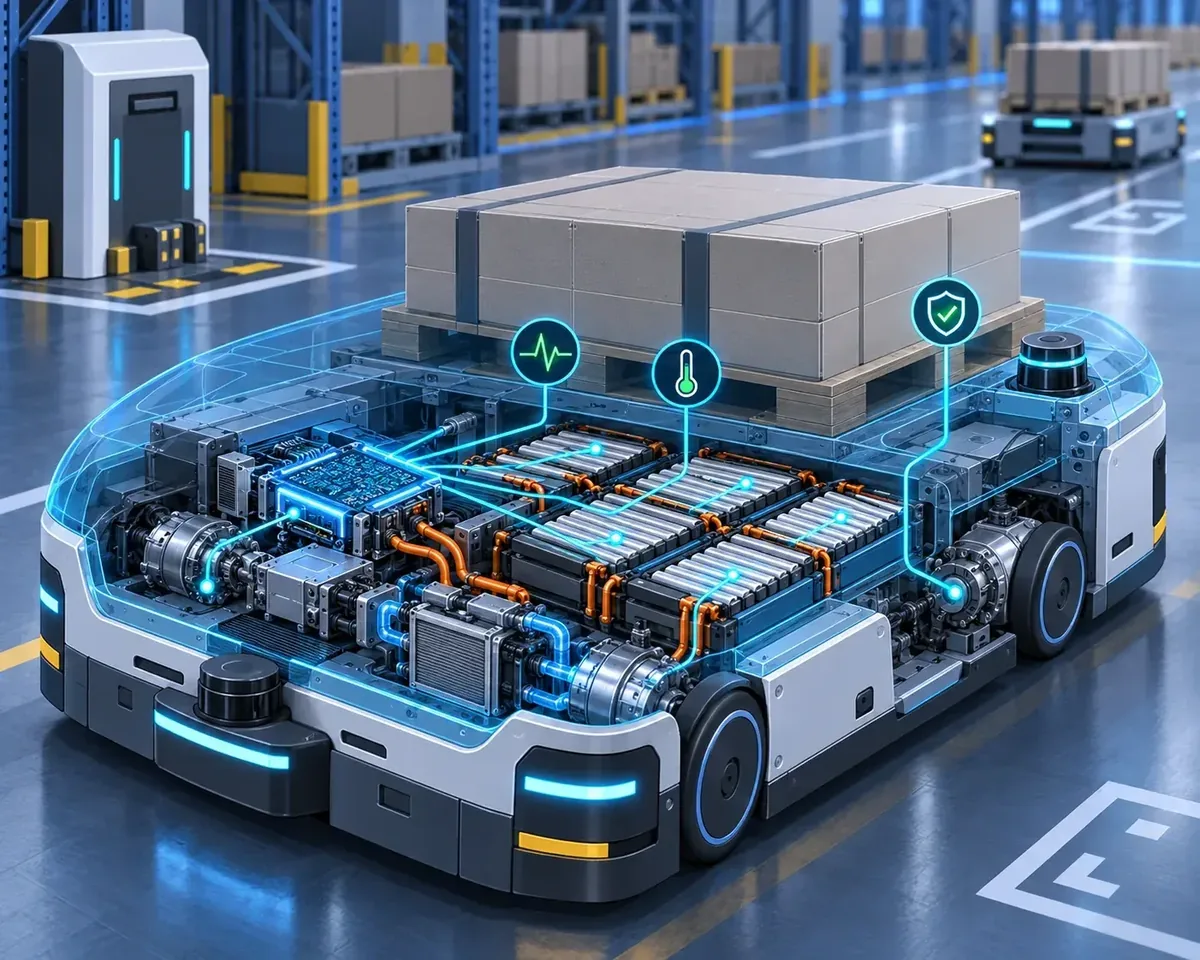 Batteriebetriebener mobiler Roboter