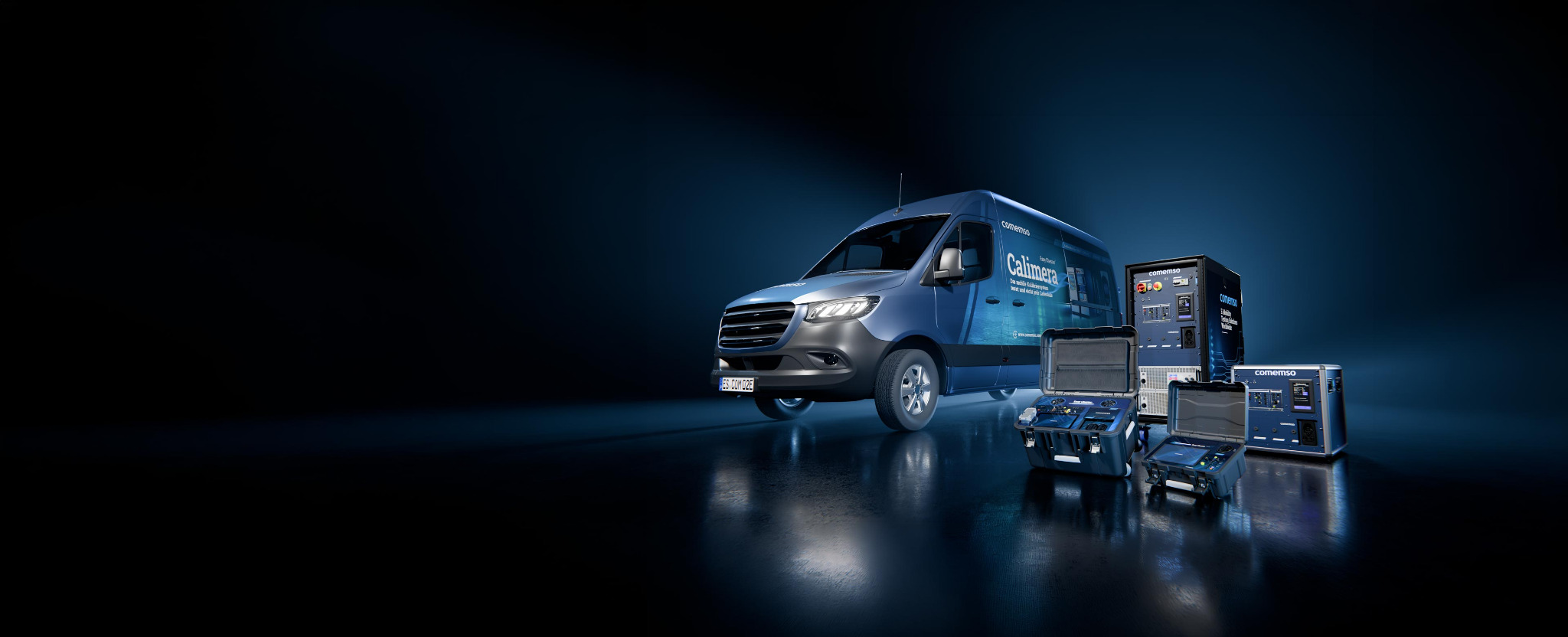Easy-Chester-Plattform mit Ultimate, Micro, EOL, EOL HPC und dem mobilen Kalibriersystem Calimera